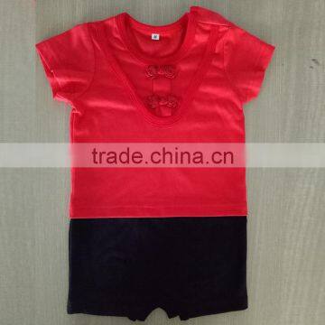 Chinses Factory Wholesale Custom High Quality Summer Baby Wear Sets