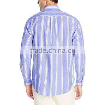 2016 Fashion Design Cotton Flannel Wholesale Striped Shirts photo-2