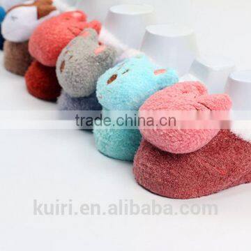 New Design Coral Fleece Cute Cartoon Baby Socks Soft Animal Pattern Boys Girls Floor Baby Socks photo-6
