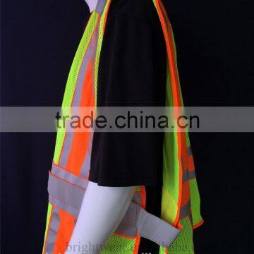 100% Polyester ANSI Mesh Reflective Safety Vest photo-3