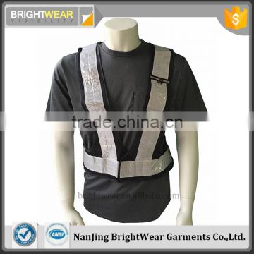 Polyester mesh PVC tape motorcycle cheap safety vest