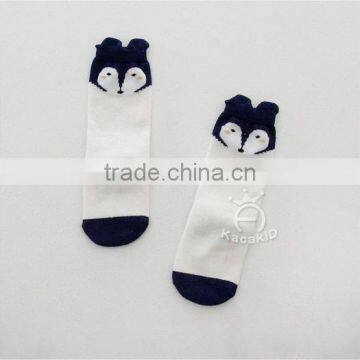 Cute Baby Cotton Socks, Silicone Print Baby Socks photo-6