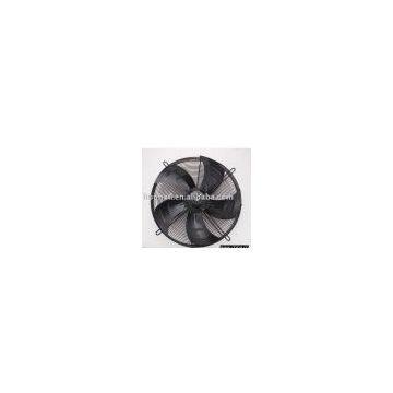 axial fan with external rotor motor