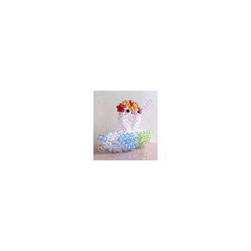 Acrylic 3d Beaded Swan Wedding Animal Figurine Gift photo-2