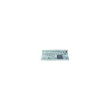 IP65 dynamic industrial membrane keyboard with ruggedized touchpad and numerical keypad and function
