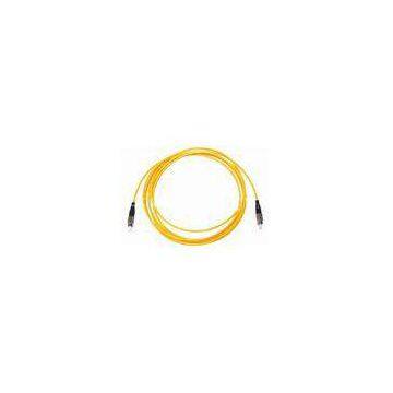 UPC LC to LC Single Mode Fiber Optic Patch Cord For Network , Low Insertion Loss