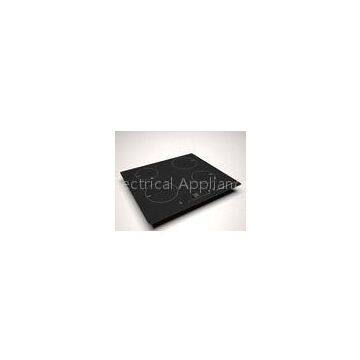 Black 4 Burner Induction Cooktop with CE