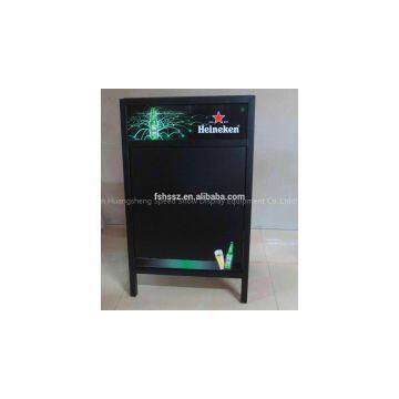 Custom size foldable coffee shop menu board poster stand HS-S01