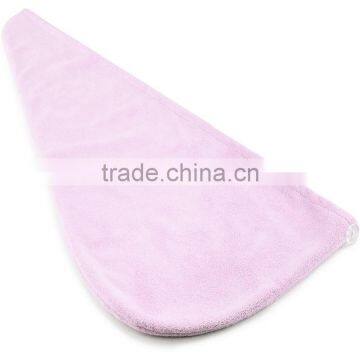 Microfiber Hair Drying Towel Wrap , Towel Shower Hat photo-2
