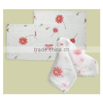 100% Cotton Printed Napkins Sets