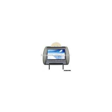 car headrest monitor with FM, USB, SD