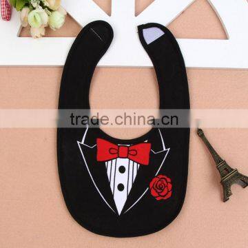 Disposable Baby Bib Organic Cotton Burp Cloth Bibs photo-6