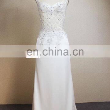 A-line Sweetheart Straps Corset Beaded Chiffon Western Style Special Occasions Prom Dresses For You photo-3