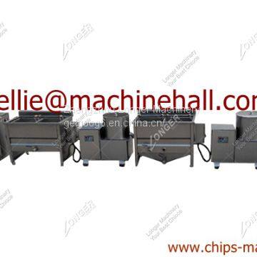 Small Scale French Fries Production Line Making Machine