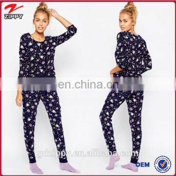 Custom Printed Pajamas Adult Cartoon Pajamas