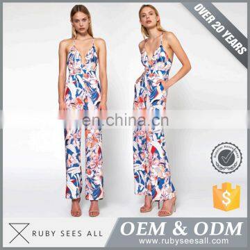 Professional Design Pants for Women Halter Jumpsuits