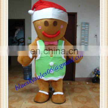 custom Christmas Ginger Cookie mascot for sale