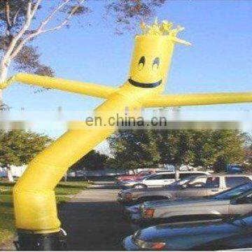 Yellow Color Smile-face Inflatable Air Dancer