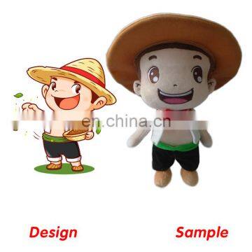 Welcomed Custom Cartoon Character Soft Toy Doll Oem Plush Toys photo-6