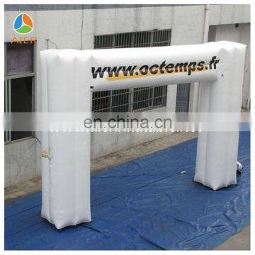 White Goal Shap Inflatable Advertising Arch