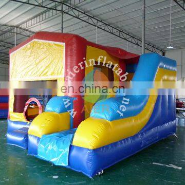 2017 Hot Inflatable Bouncer Castle Slide Kids Castle Beds Frozen Unicorn Bouncy Castle for Sale