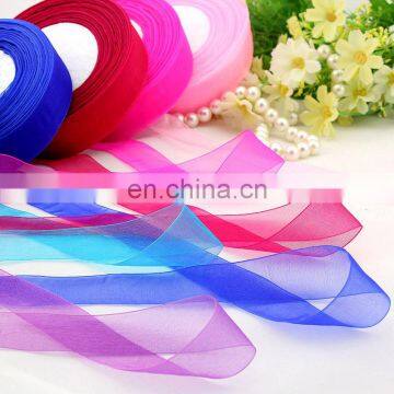 2015 Various Designs DIY Organza Ribbon Flowers