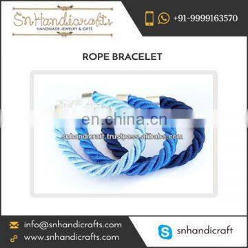 Classy Look Silk Cord Rope Bracelet Manufacturer