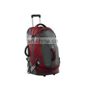 hot sell time traveller red 70L trolley backpack