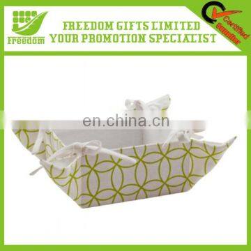 Customized Logo Promotional Cotton Storage Basket