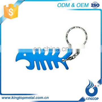 Customized Logo Metal Souvenirs Key Cover Animal Cartoon Shaped Fish Keyring Keychain