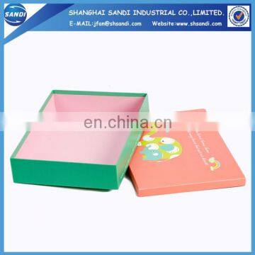 Lovely full color printing custom christmas gift box