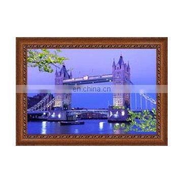 Custom Design 3D Lenticular Digital Poster with Frames