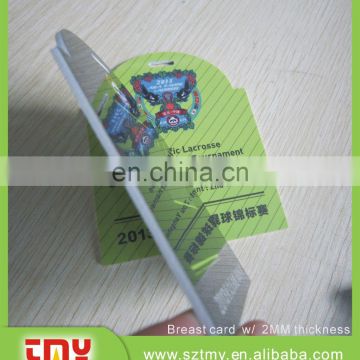 High quality competitive price free sample student id card 2.0 thickness student id card