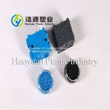 Factory price PVC compounds/Virgin PVC granules/Hot sales PVC  for junction box