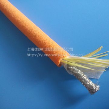 Bare Copper Conductor Zero Buoyancy Power Cable Bending Resistance