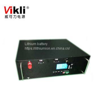 Factory Retail Vikli Brand 10KWH 48V 100AH Li-ion Solar Home Energy Battery Pack photo-2