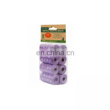 High Quality Two Color Rolls Disposable Printed Poop Bag photo-3