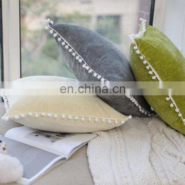 i@home INS morden simple pear cute nordic style velvet soft pillow cushion cover without core