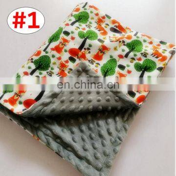 Baby Flannel Blanket Cartoon Animal Toddler Spring Summer Bubbles Blanket Bedding Wrap 10Styles photo-3