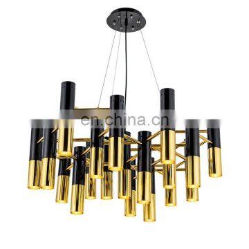 Modern Nordic Design Aluminum Gold Black Led Pendant Light photo-2