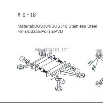 Wholesale Stainless Steel Glass Clamp Fittings System Curtain Wall Spider photo-4
