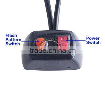 Amber LED Warning Strobe Light Bar With Magnetic for Emergency /Engineering /Rescue/ Barrier Off-road Vehicle 4.9in 35inch photo-6