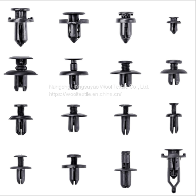 Multiple Models Nylon Plastic Screw/Black Plastic Push Fasteners For Car Motorcycle