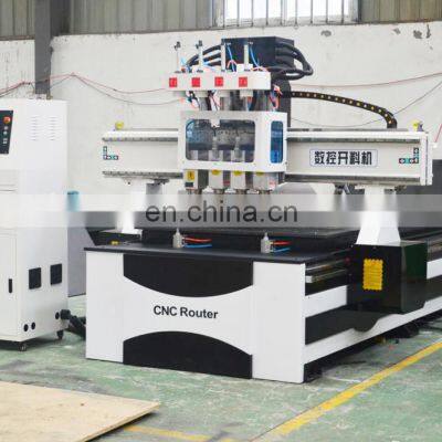 Hot Sale Chinese 4 Heads 3d Woodworking CNC Cutting Machine 1325 photo-3