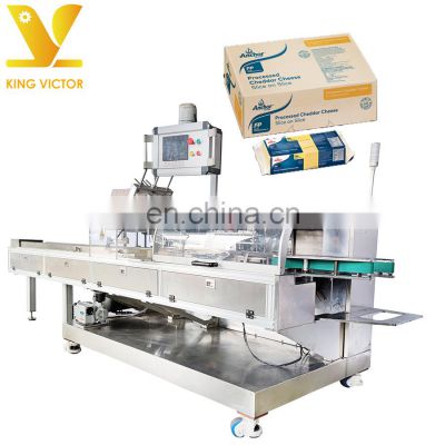 KV Automatic Cheese  Carton Box Packing packaging machine