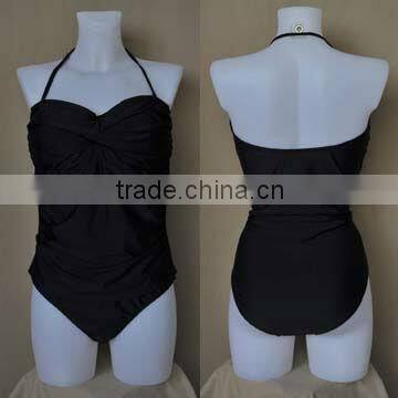 Cheap one piece swimsuit black