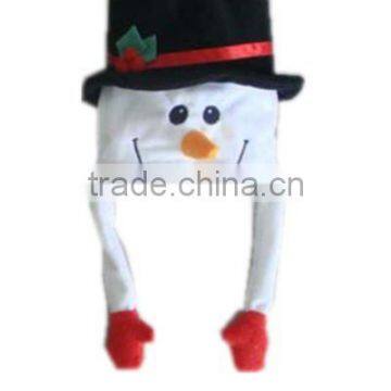 High quality funny plush Christmas hats