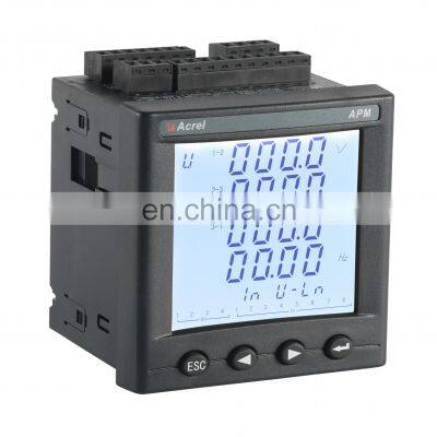 AC Ethernet/RS485 multifunction energy meter 3-phase full electricity parameter measurement Acrel APM810 TF flashcard/Micro SD