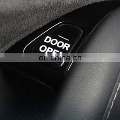 Luminous Car Open Door Button Stickers For Tesla Model 3 Reminder Door Armrest Window Lift Button Switch