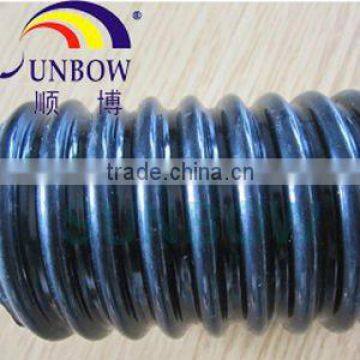 Plastic abrasive resistant PVC corrugated tube for electric wires